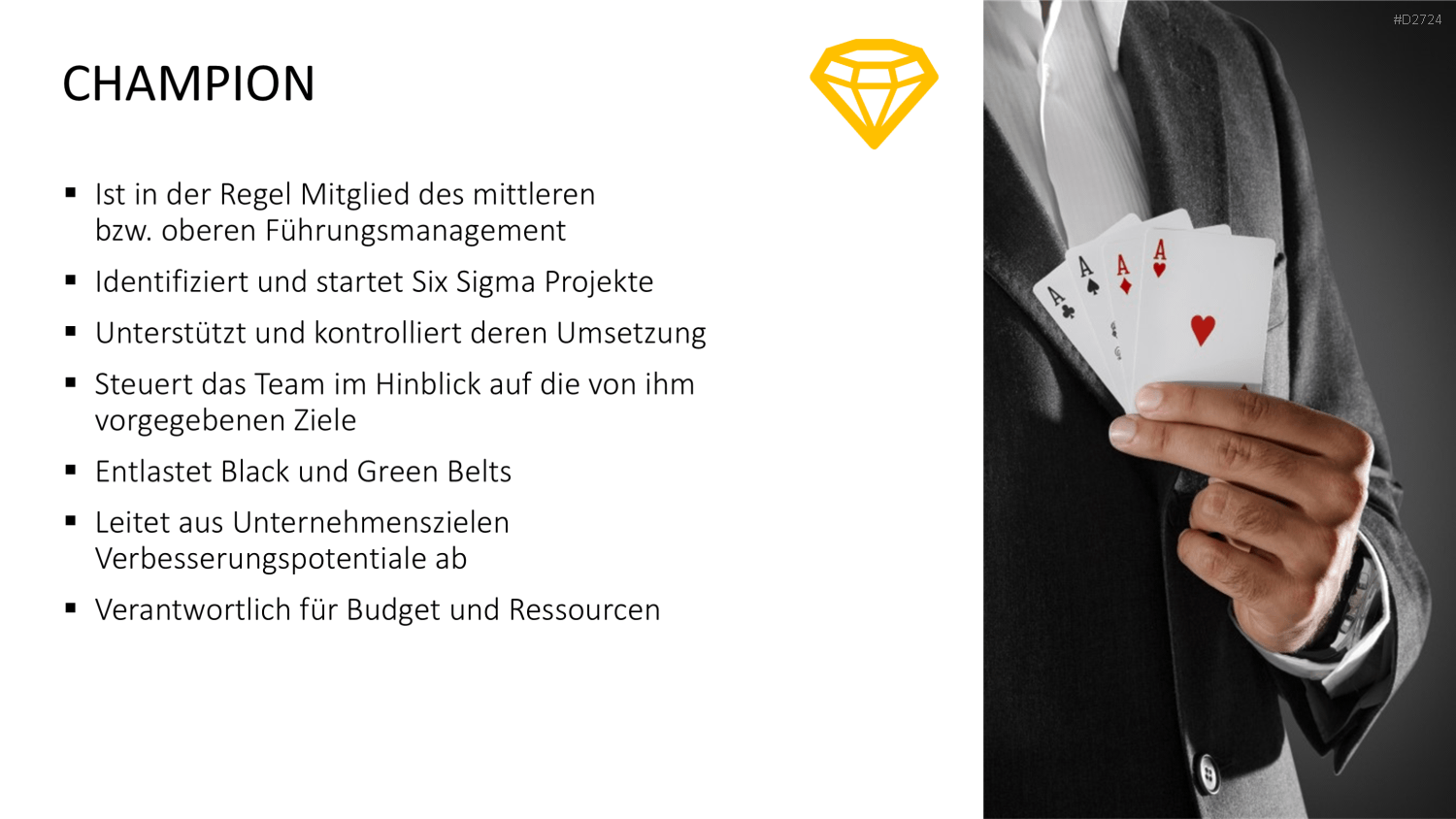 Six Sigma PowerPoint-Vorlage