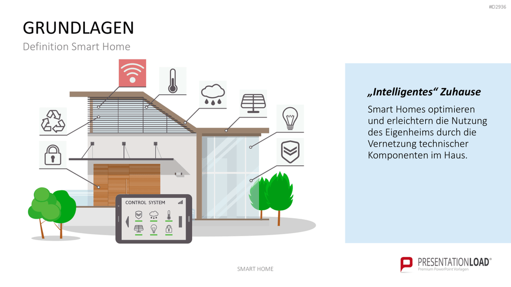 Smart Home PowerPoint-Vorlage