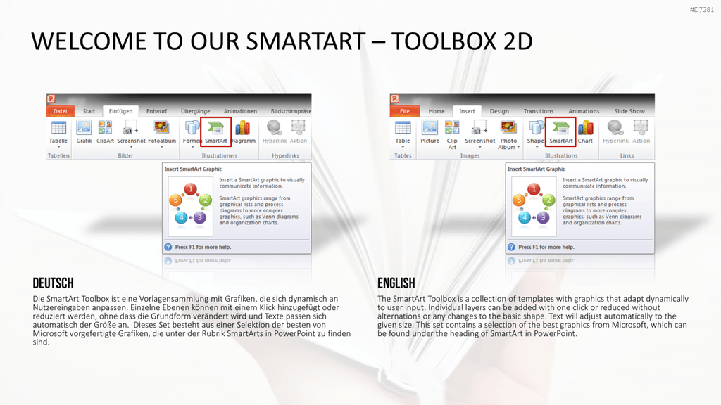 SmartArt - Toolbox PowerPoint-Vorlage