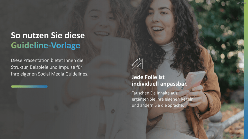 Social Media Guidelines PowerPoint-Vorlage
