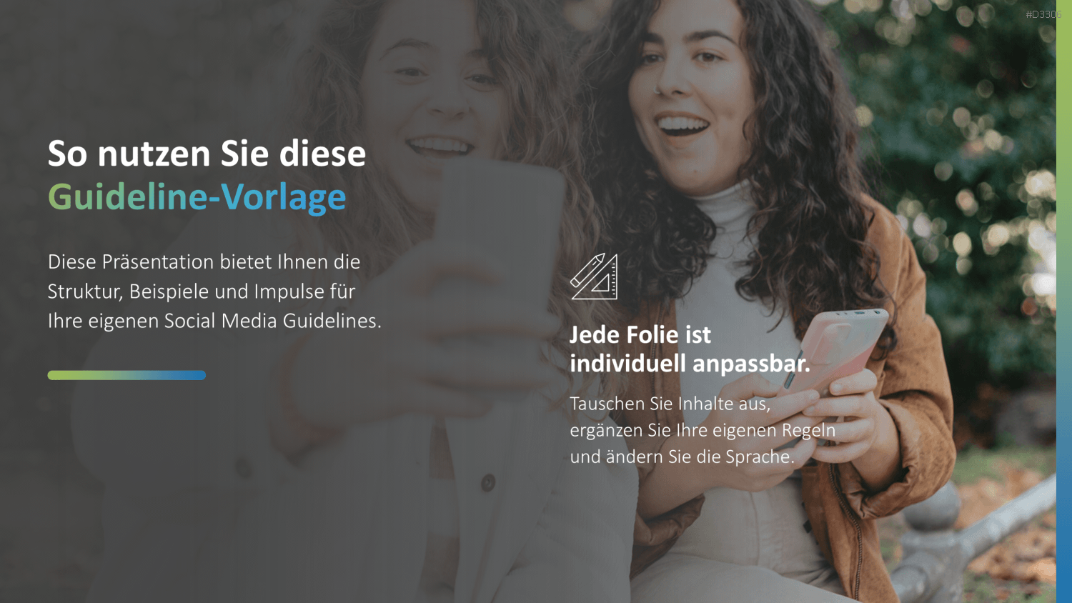 Social Media Guidelines PowerPoint-Vorlage