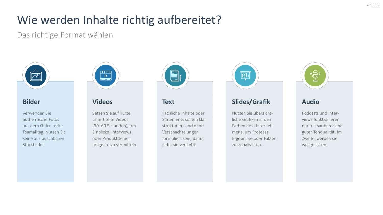 Social Media Guidelines PowerPoint-Vorlage