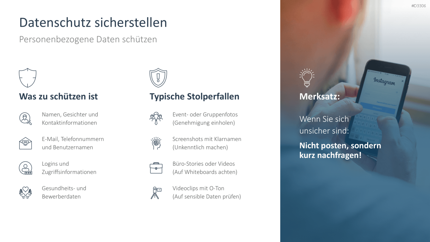 Social Media Guidelines PowerPoint-Vorlage