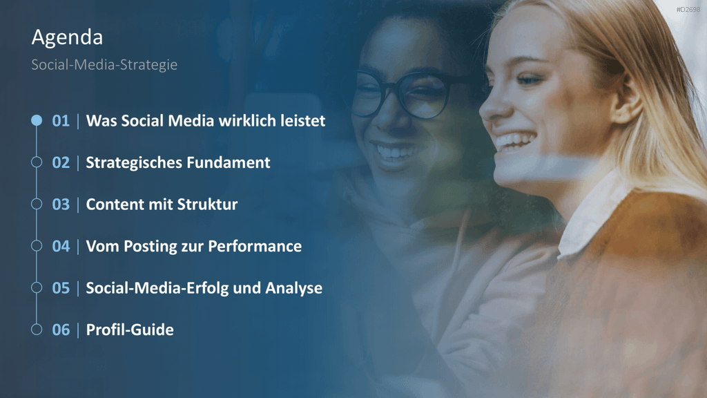Social-Media-Strategie PowerPoint-Vorlage