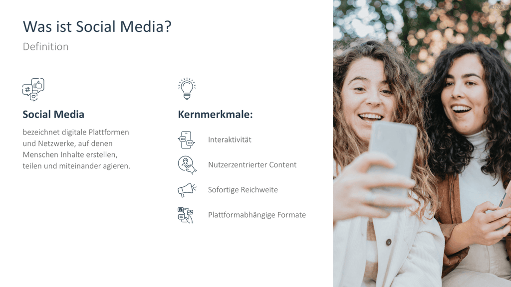 Social-Media-Strategie PowerPoint-Vorlage
