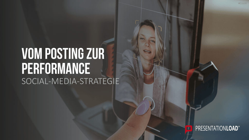 Social-Media-Strategie PowerPoint-Vorlage