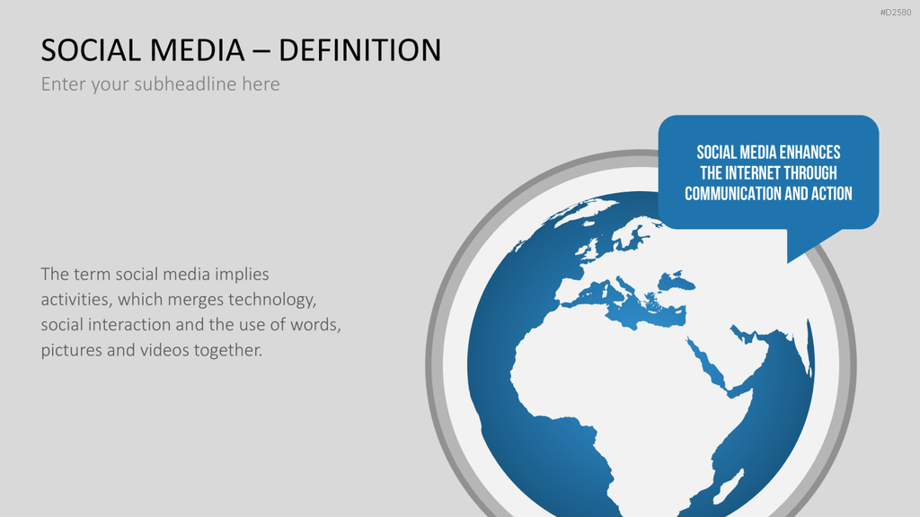 Social-Media-Vorlagen PowerPoint-Vorlage