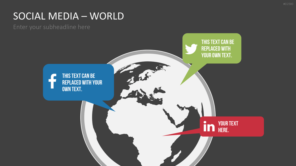 Social-Media-Vorlagen PowerPoint-Vorlage
