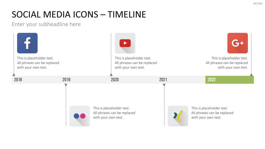 Social-Media-Vorlagen PowerPoint-Vorlage