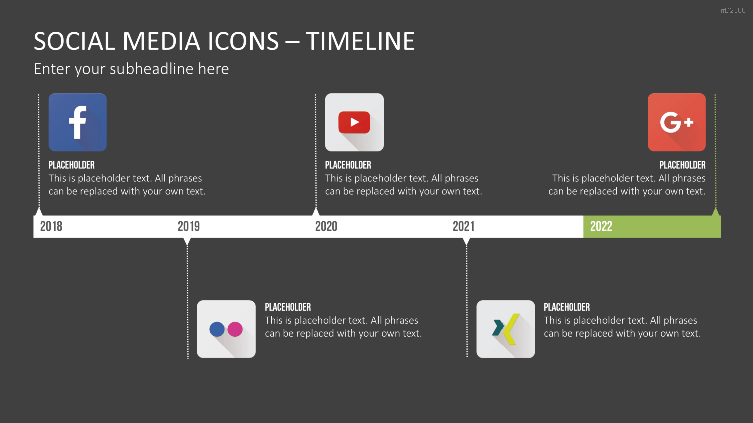 Social-Media-Vorlagen PowerPoint-Vorlage