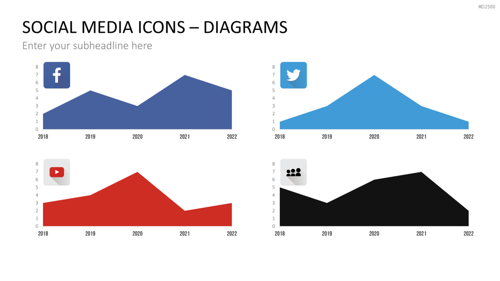 Social-Media-Vorlagen PowerPoint-Vorlage