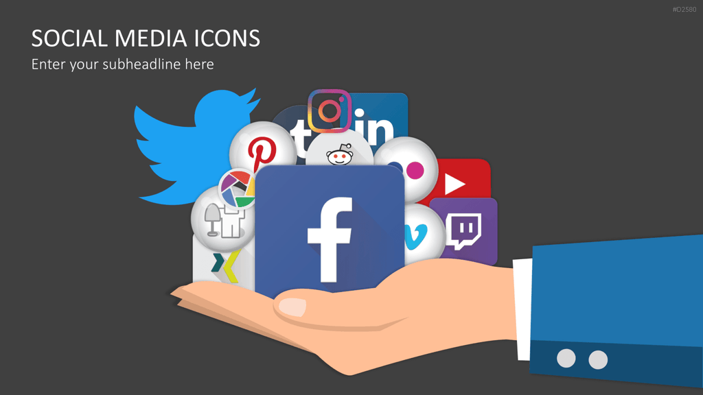 Social-Media-Vorlagen PowerPoint-Vorlage