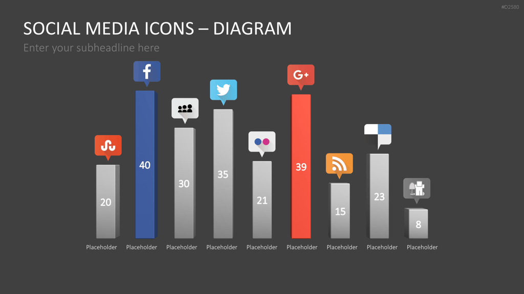 Social-Media-Vorlagen PowerPoint-Vorlage