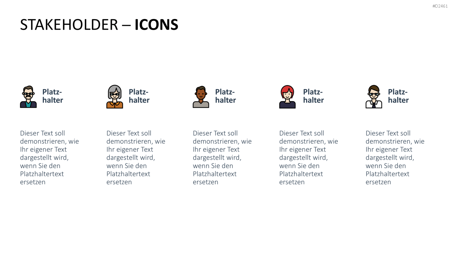 Stakeholder-Analyse PowerPoint-Vorlage