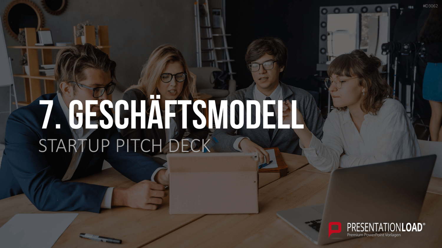 Startup Pitch Deck PowerPoint-Vorlage