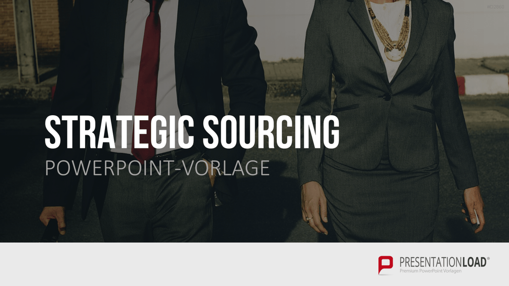 Strategic Sourcing PowerPoint-Vorlage