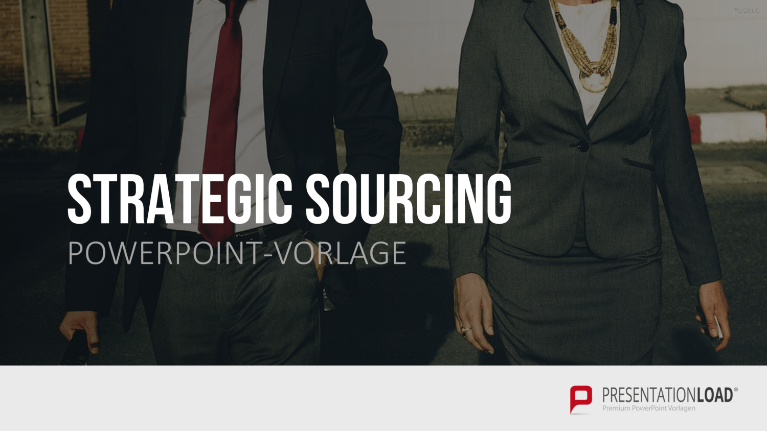 Strategic Sourcing PowerPoint-Vorlage
