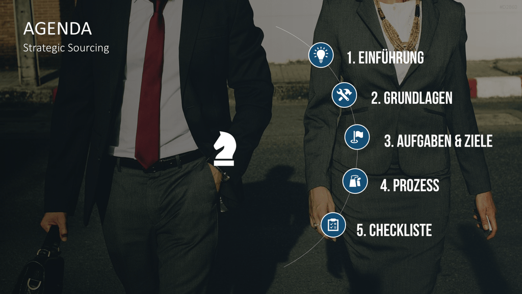 Strategic Sourcing PowerPoint-Vorlage