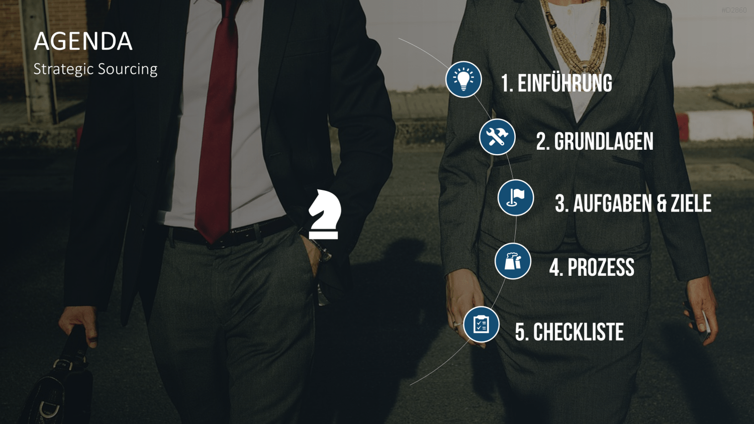 Strategic Sourcing PowerPoint-Vorlage