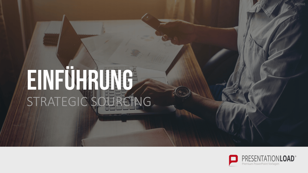 Strategic Sourcing PowerPoint-Vorlage
