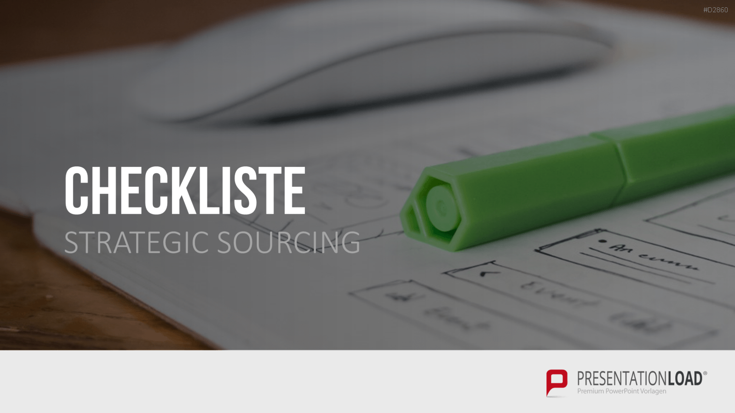 Strategic Sourcing PowerPoint-Vorlage