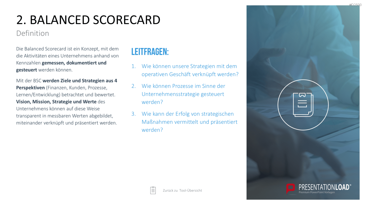 Strategie-Toolbox PowerPoint-Vorlagen