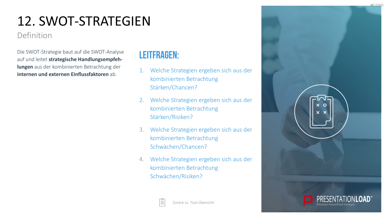 Strategie-Toolbox PowerPoint-Vorlagen