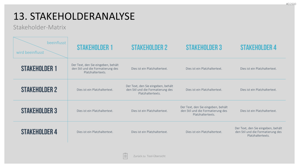 Strategie-Toolbox PowerPoint-Vorlagen