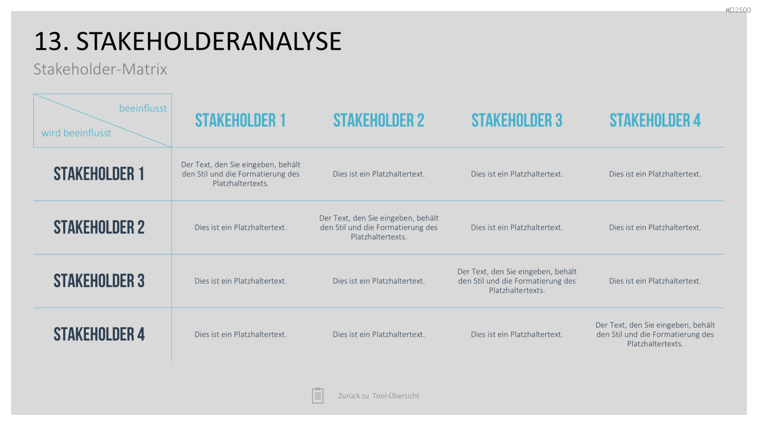 Strategie-Toolbox PowerPoint-Vorlagen
