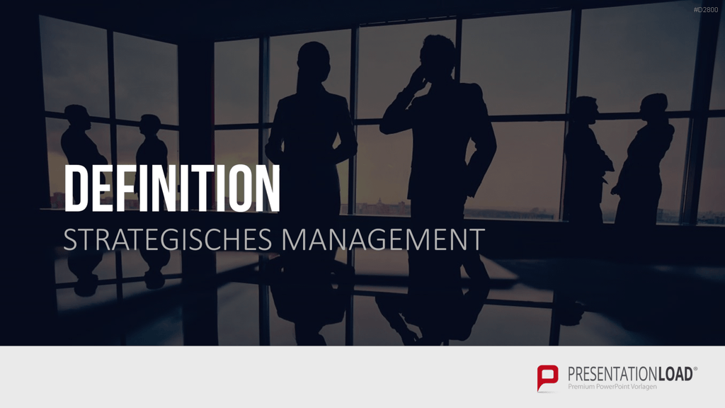Strategisches Management PowerPoint-Vorlage