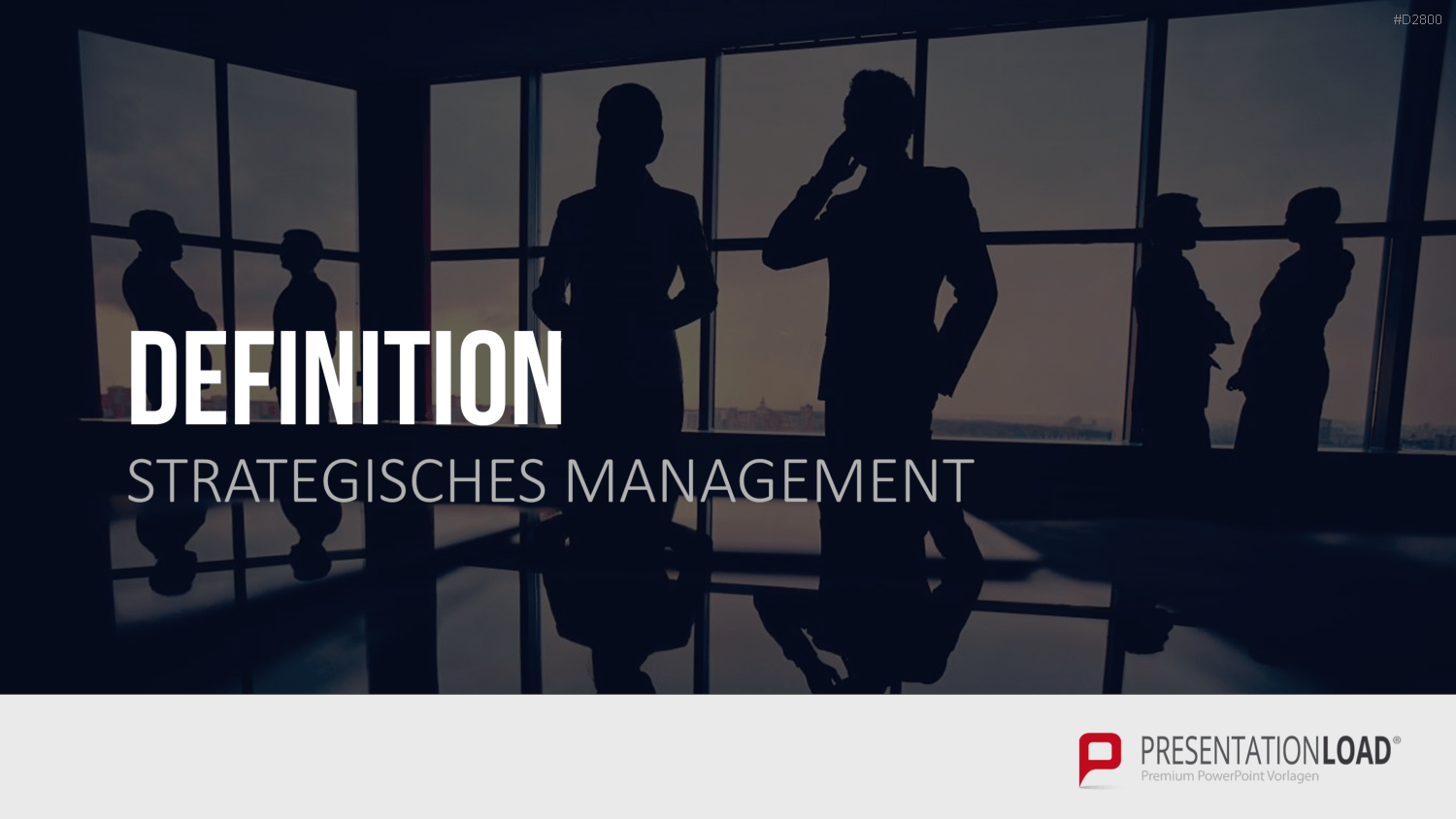 Strategisches Management PowerPoint-Vorlage