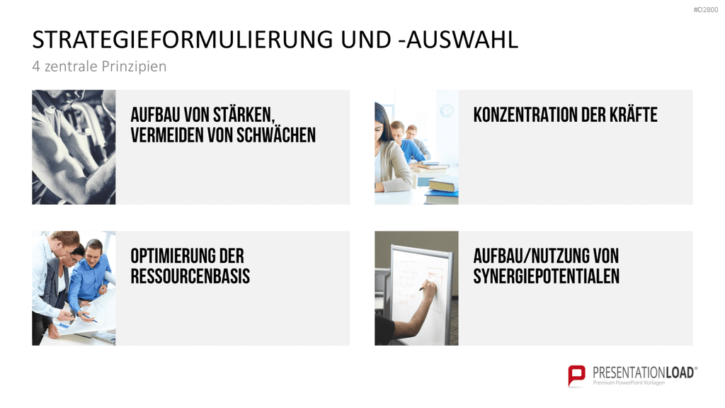 Strategisches Management PowerPoint-Vorlage