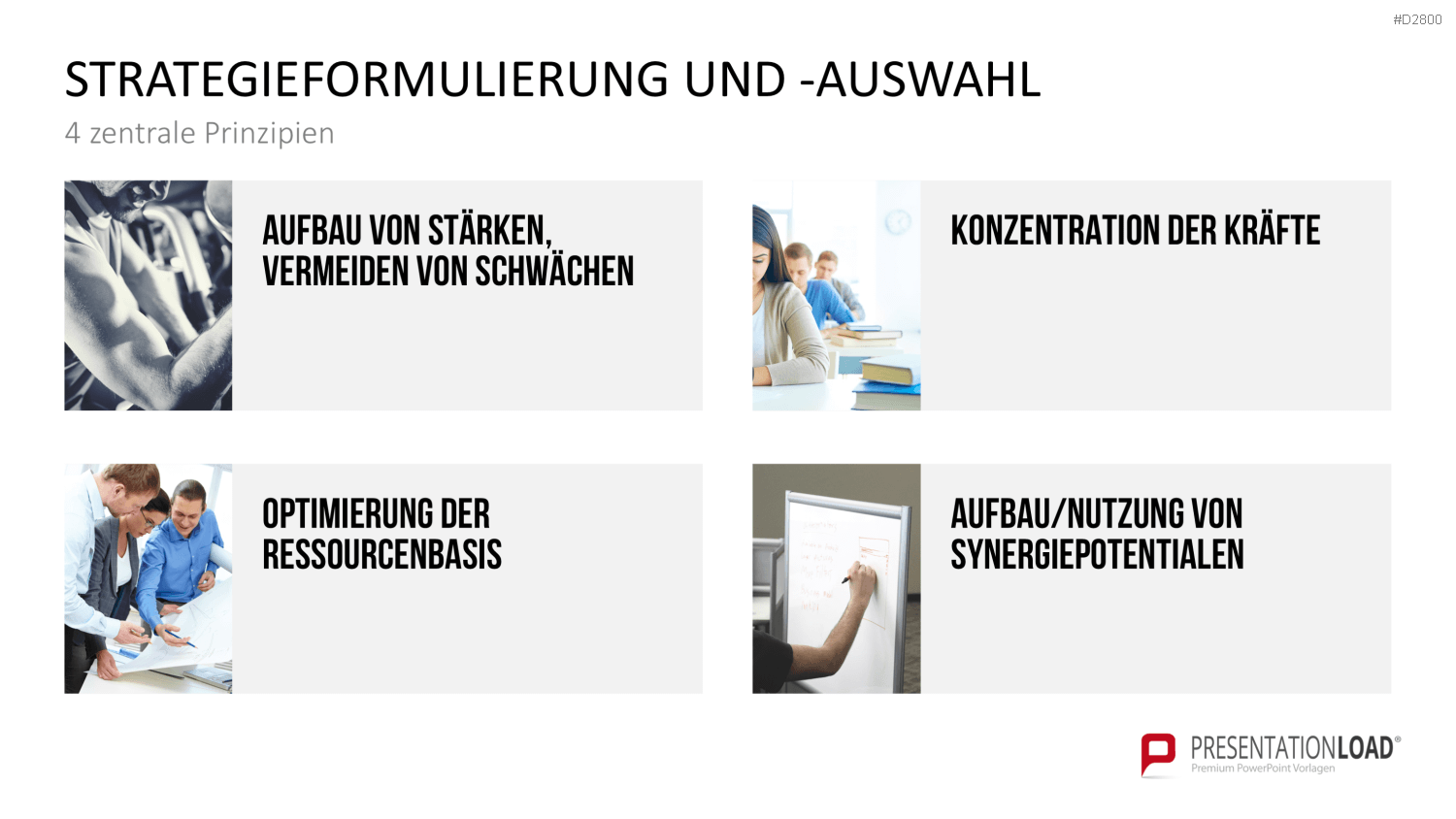 Strategisches Management PowerPoint-Vorlage