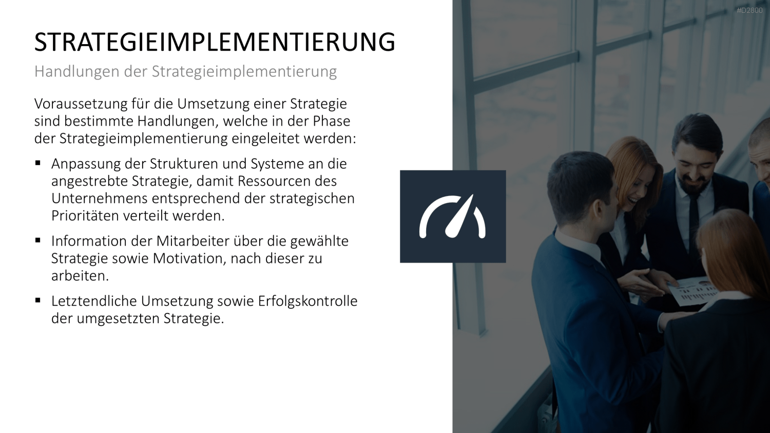 Strategisches Management PowerPoint-Vorlage