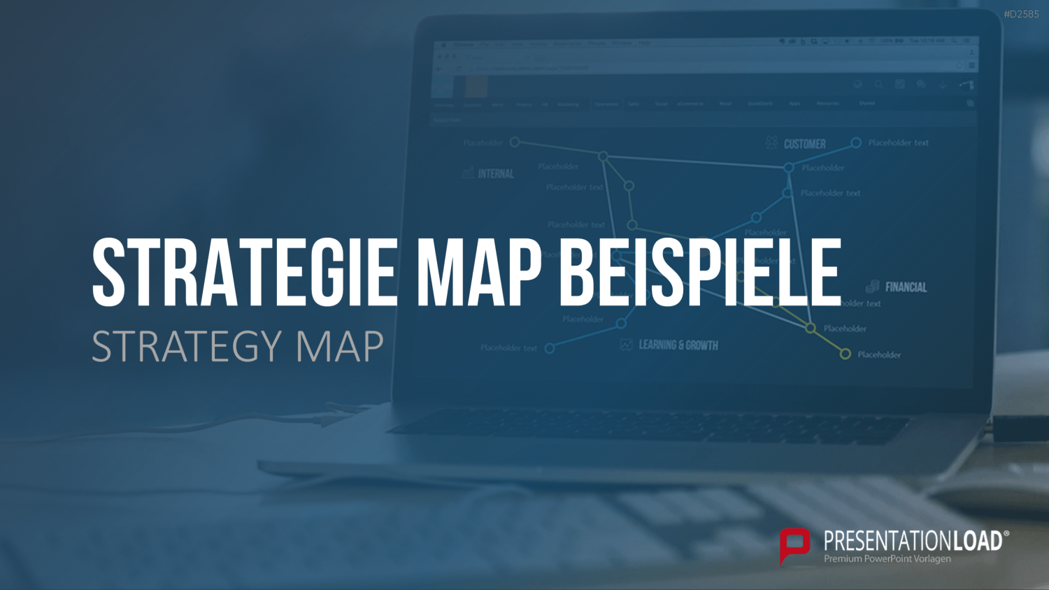 Strategy Map PowerPoint-Vorlage