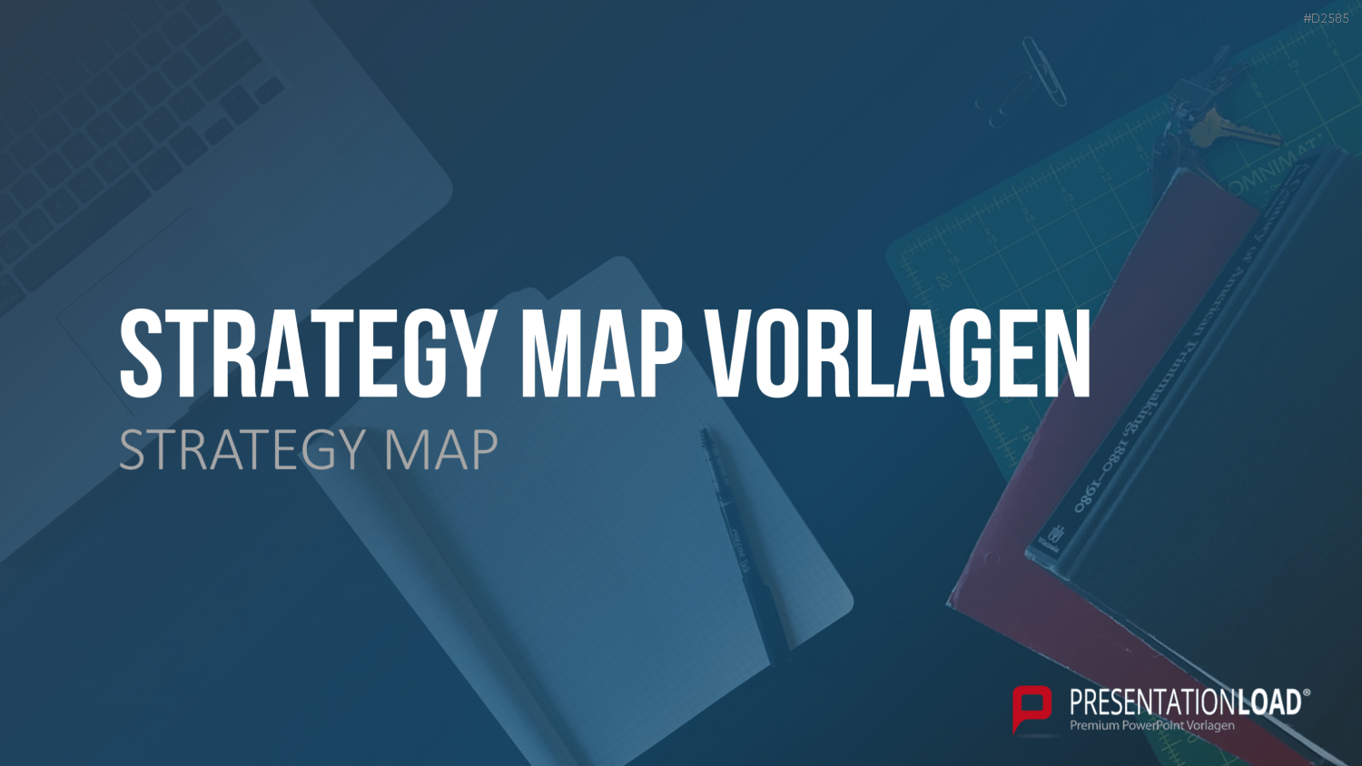 Strategy Map PowerPoint-Vorlage