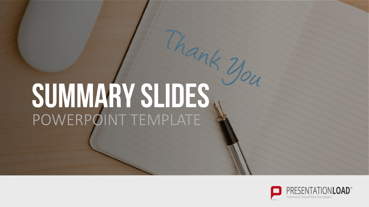 Abschlussfolien / Thank You Slides PowerPoint-Vorlage