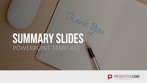 Abschlussfolien / Thank You Slides PowerPoint-Vorlage