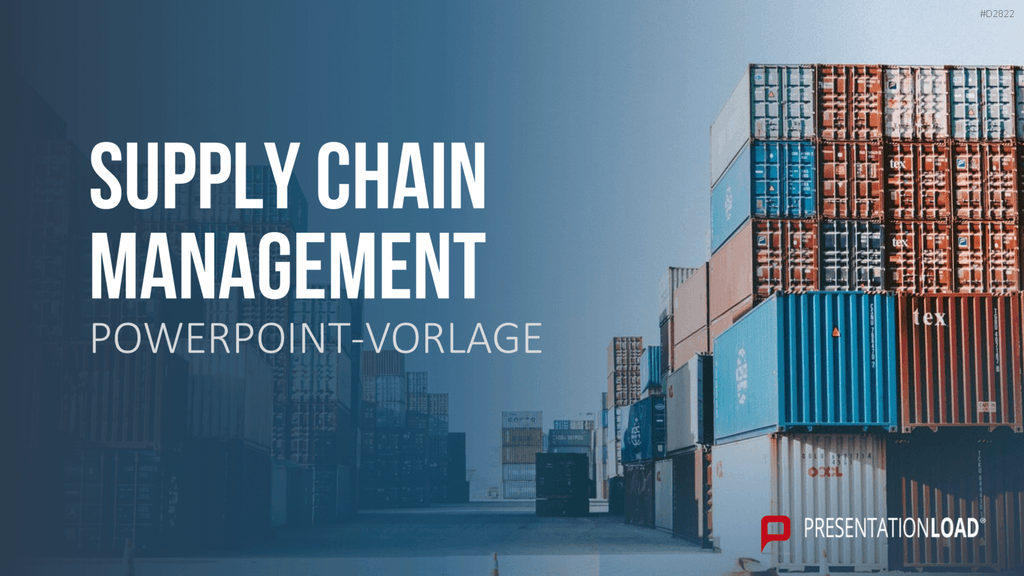 Supply Chain Management PowerPoint-Vorlage