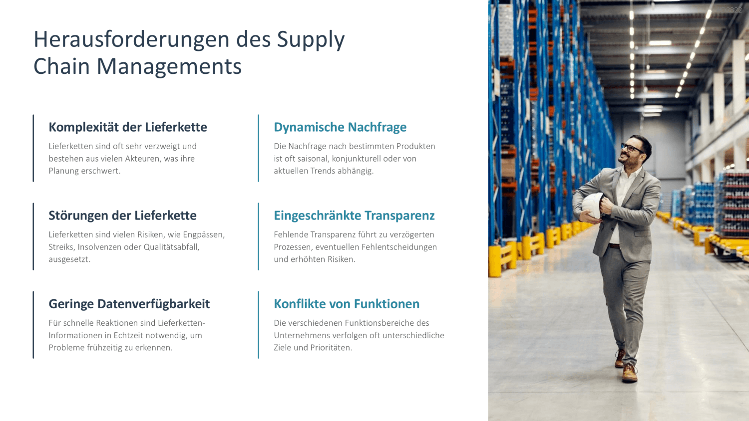 Supply Chain Management PowerPoint-Vorlage