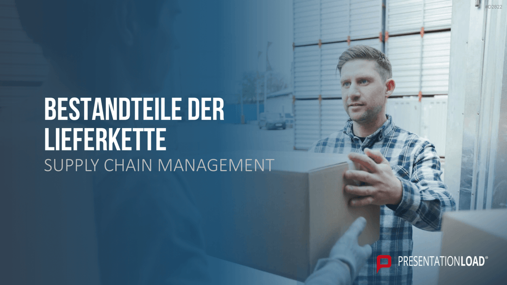 Supply Chain Management PowerPoint-Vorlage