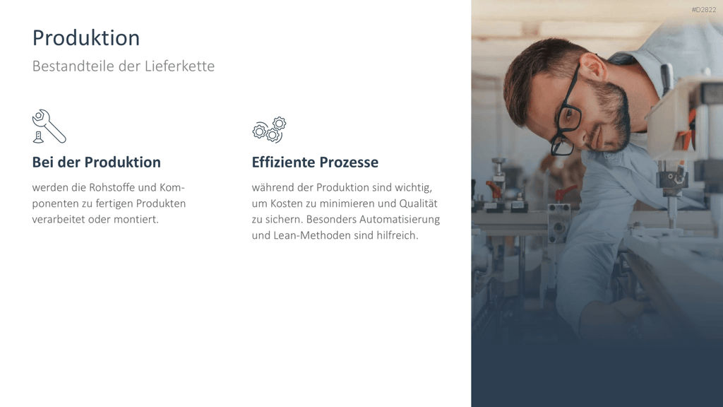 Supply Chain Management PowerPoint-Vorlage