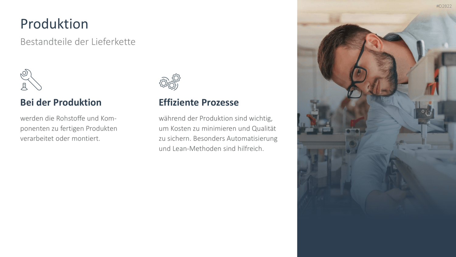 Supply Chain Management PowerPoint-Vorlage