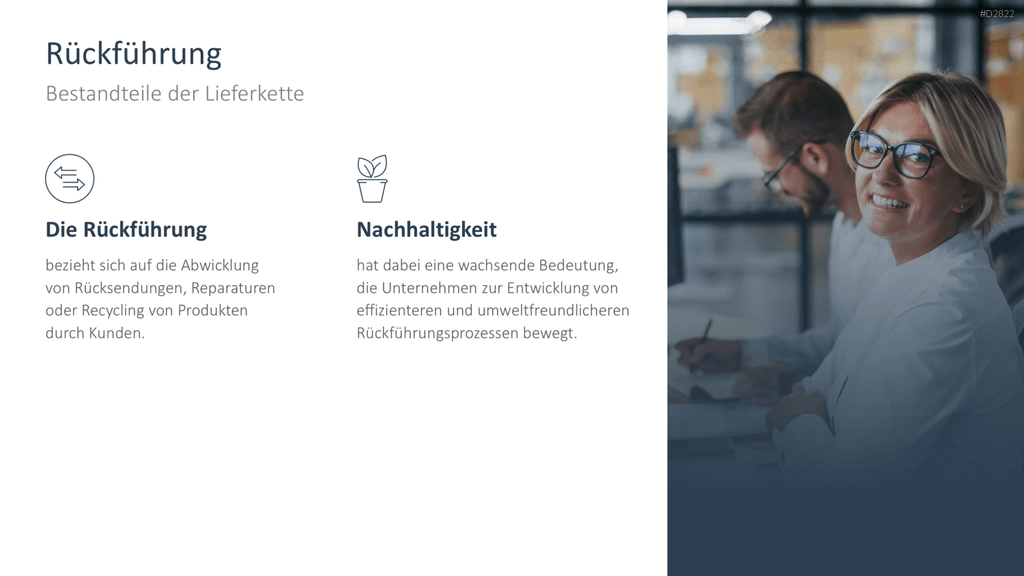 Supply Chain Management PowerPoint-Vorlage