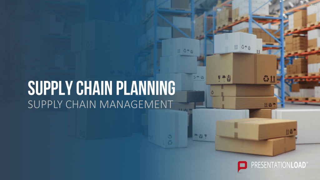 Supply Chain Management PowerPoint-Vorlage