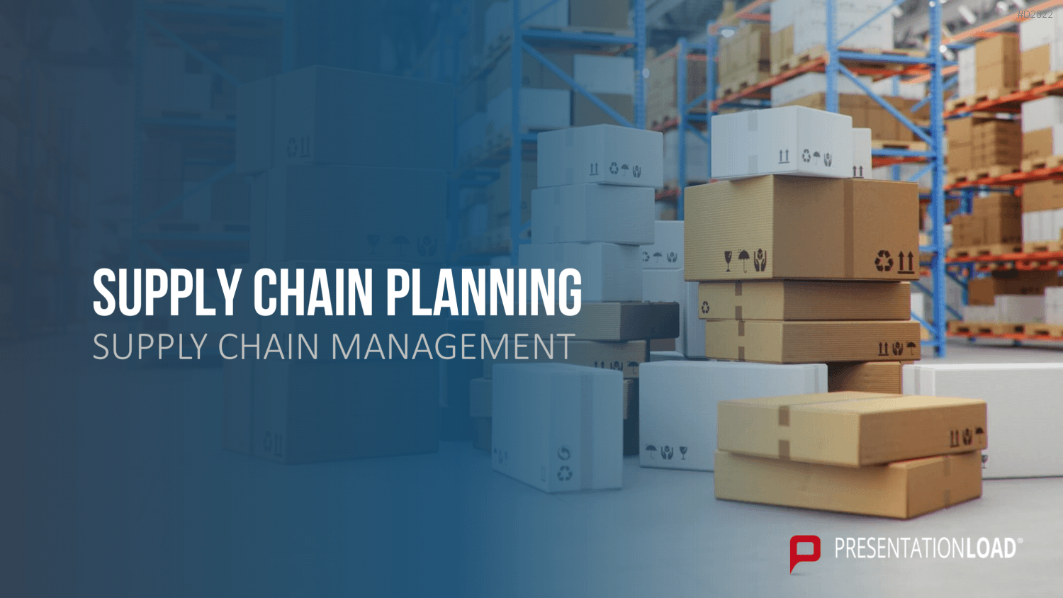 Supply Chain Management PowerPoint-Vorlage