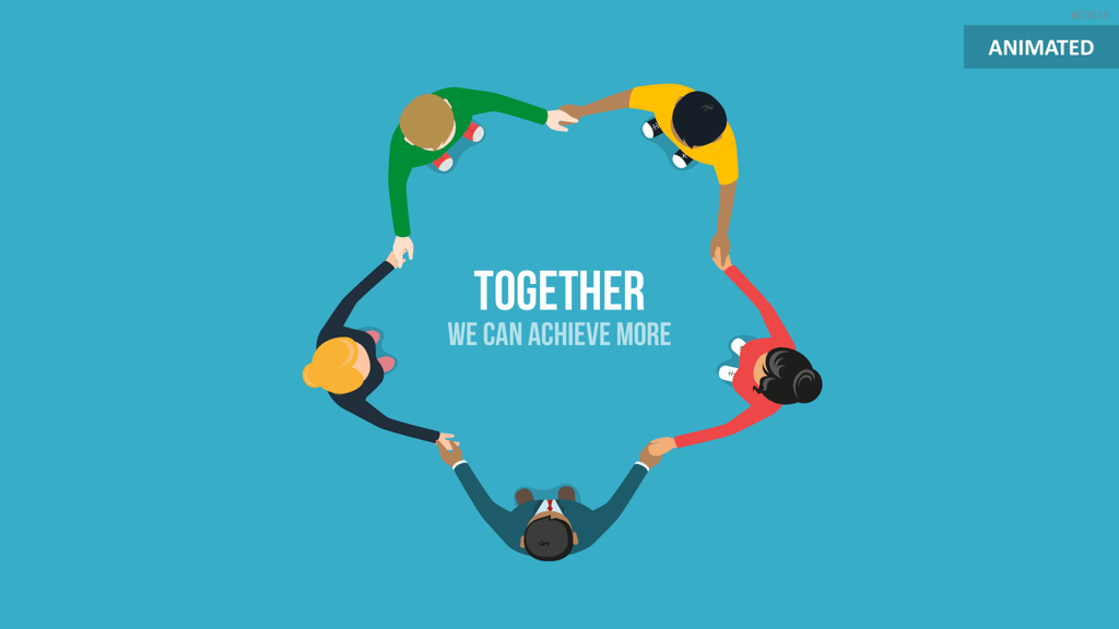 Team and Meeting Graphics PowerPoint-Vorlage
