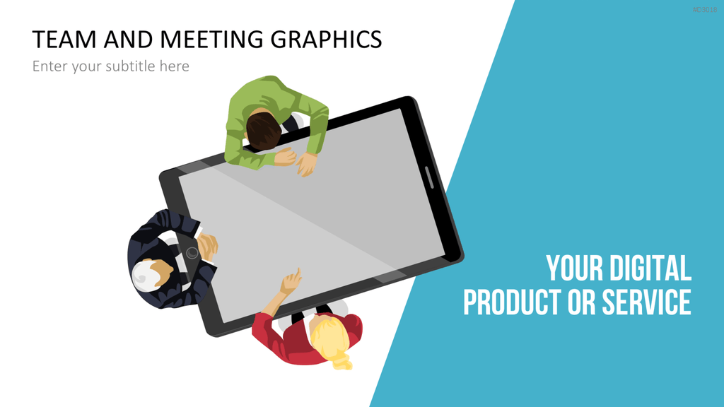 Team and Meeting Graphics PowerPoint-Vorlage