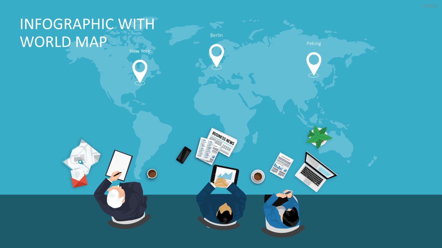 Team and Meeting Graphics PowerPoint-Vorlage