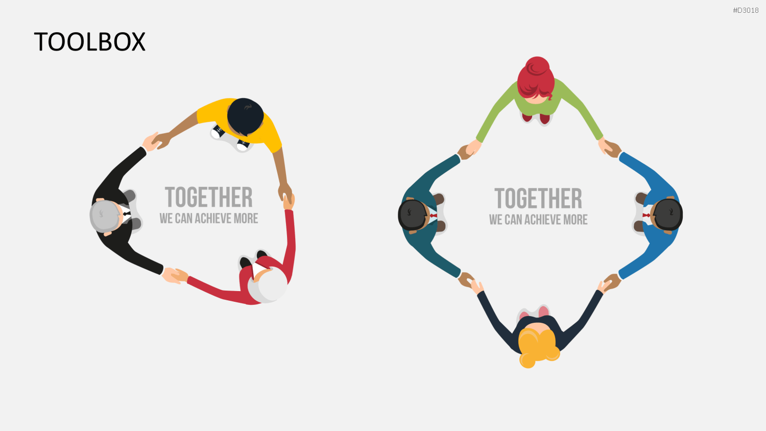 Team and Meeting Graphics PowerPoint-Vorlage
